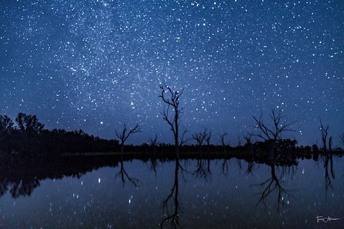 Stargazing in the great outback in Western Australia